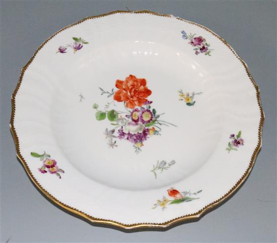 Copenhagen floral plates